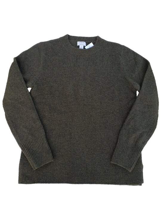 J. Crew Sweaters - J.Crew Extra Soft Olive Green Crewneck Sweater Small NWT